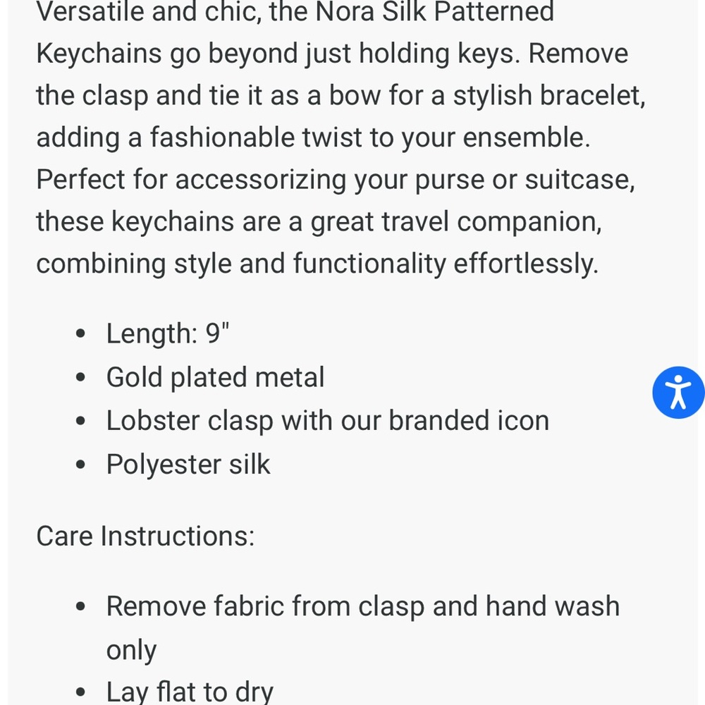 Nora Paradise View Key Chain - Picture 7 of 7